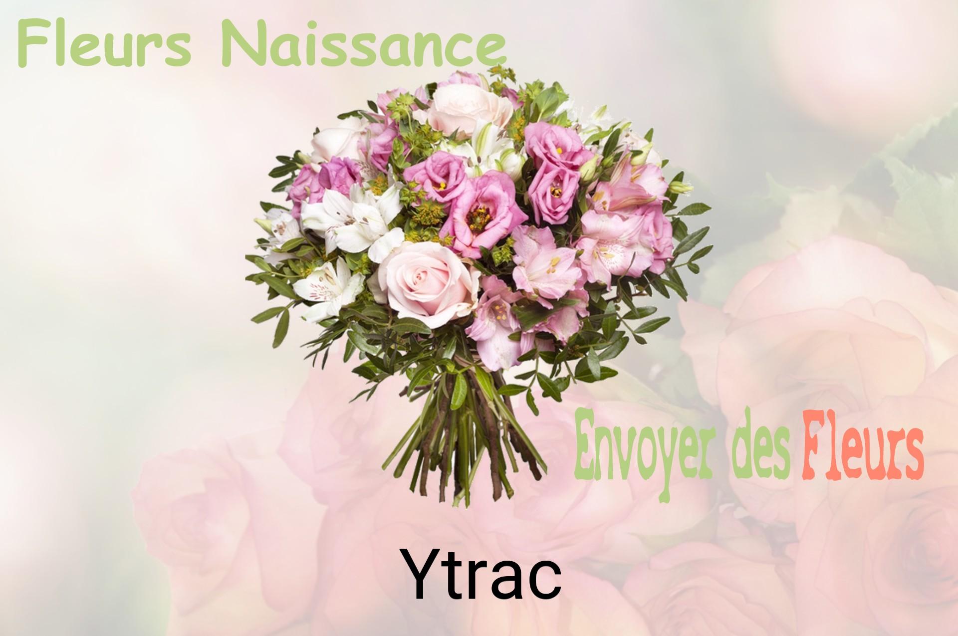 Bouquet de fleurs de naissance livré à Ytrac